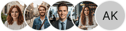 Multiple investor profile avatars on Slate Vermoholm trading review block